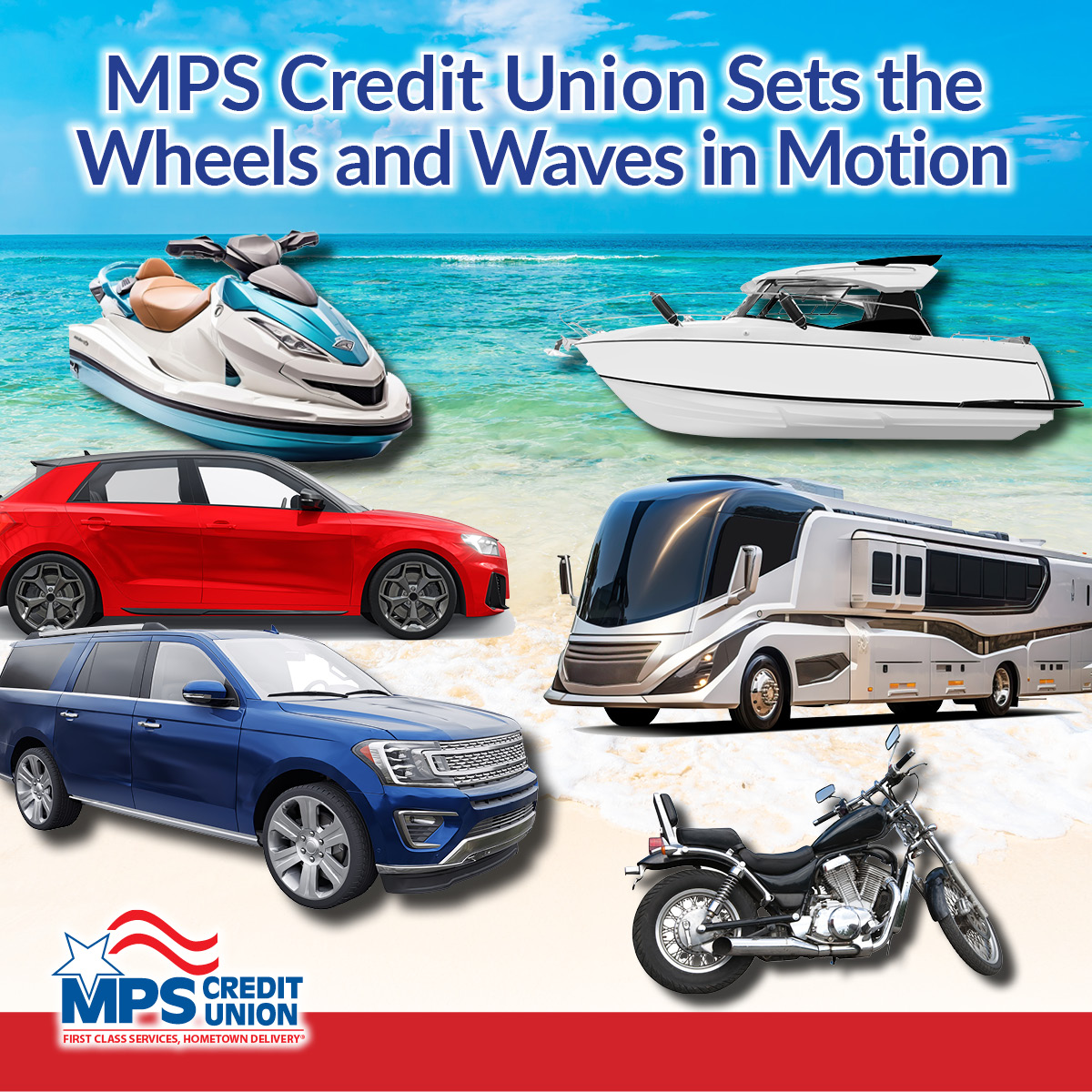 MPS Credit Uiom we offer New & Used Auto Loans