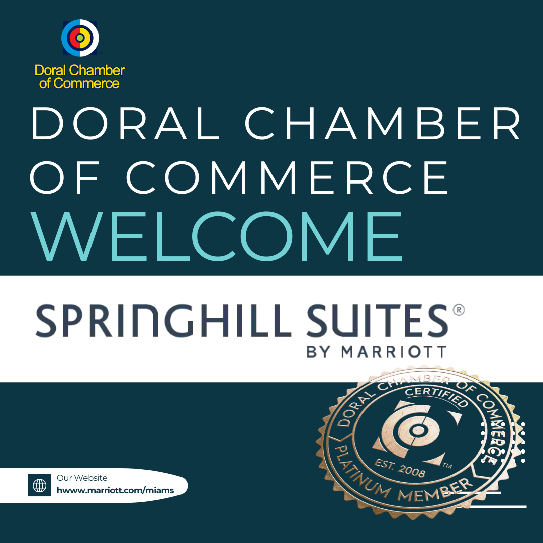 Doral Chamber of Commerce Welcomes SpringHill Suites Banner