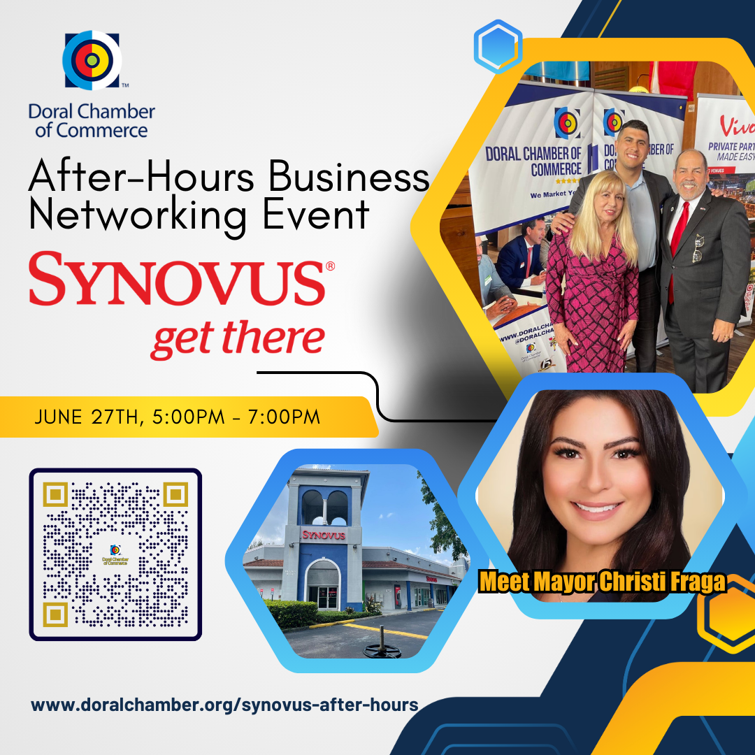 After Hours Business Networking Event at Synovus Bank Doral