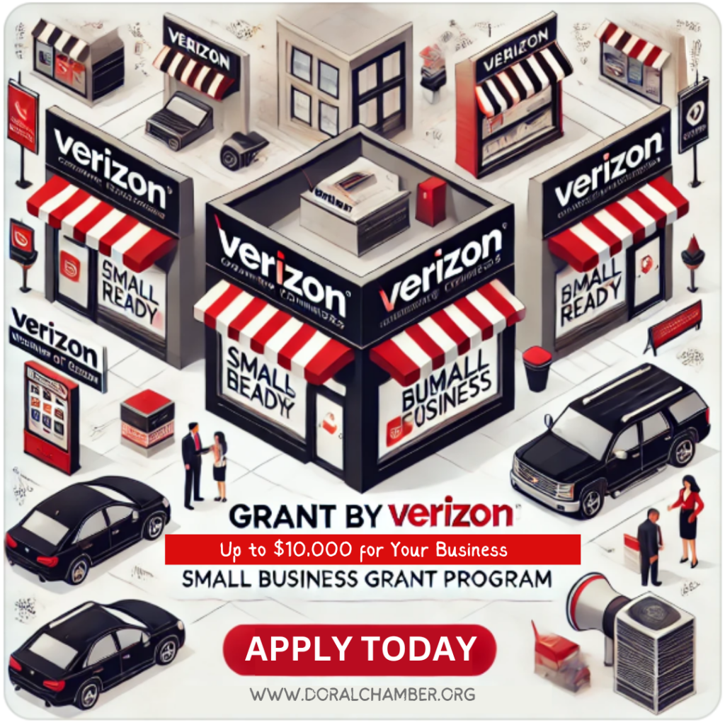 Grant Program Sponsored by Verizon Banner